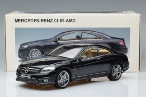 Mercedes CL63 AMG C216 Černý AUTOart 1:18 76169 Kov – obrázek 6 z 6