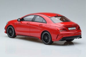 Mercedes CLA 45 AMG C117 Jupiter Červený GT Spirit 1:18 GT031 Pryskyřice – obrázek 5 z 6