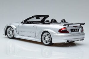 Mercedes CLK DTM AMG W209 Kabriolet Stříbrný Kyosho 1:18 B66962272 Kov – obrázek 7 z 8