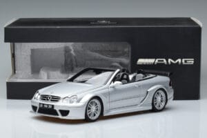 Mercedes CLK DTM AMG W209 Kabriolet Stříbrný Kyosho 1:18 B66962272 Kov – obrázek 8 z 8