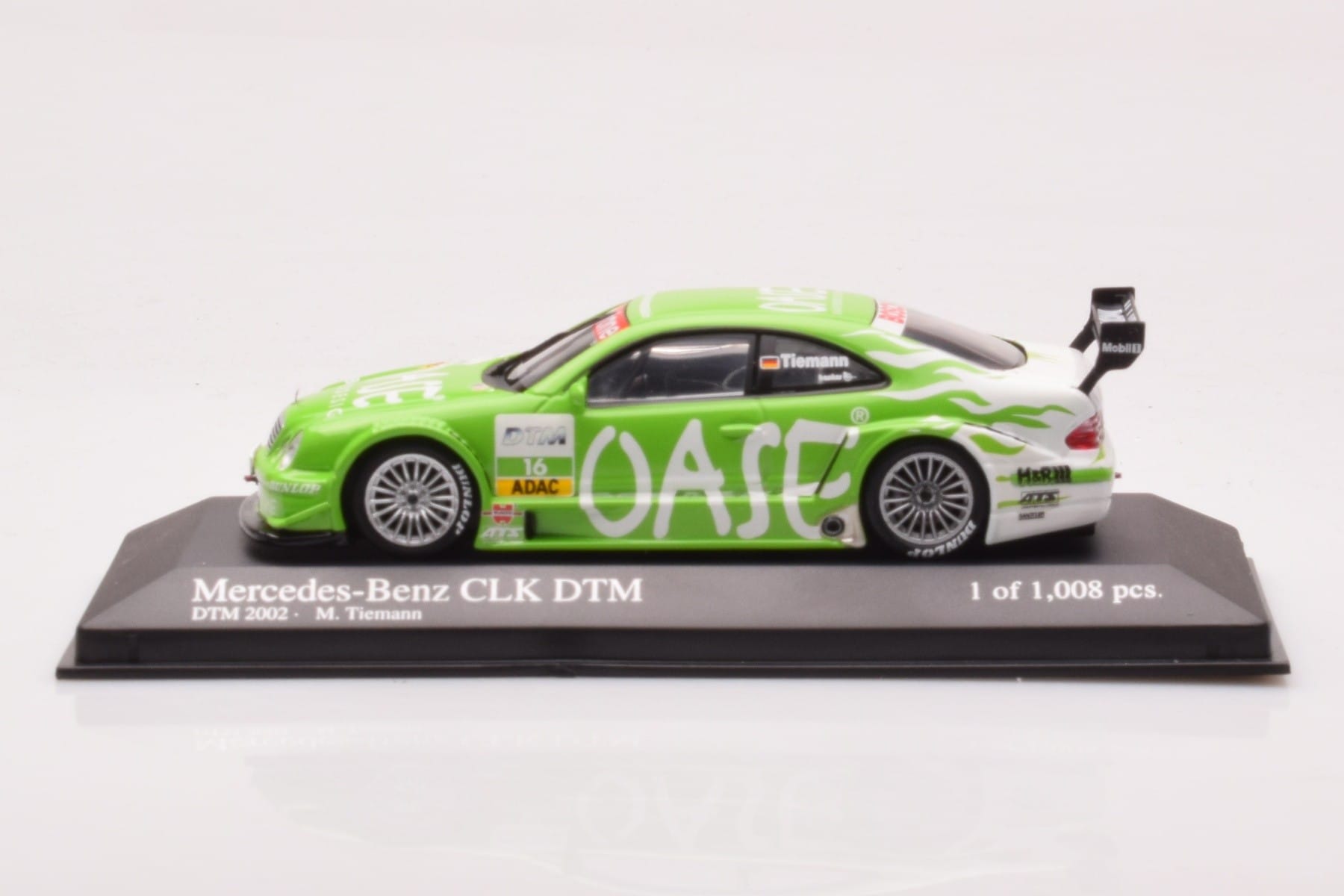 Mercedes CLK DTM Team OASE AMG #16 M. Tiemann DTM 2001 Minichamps 1:43 400023116 Kov
