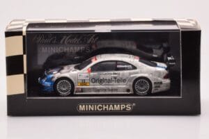 Mercedes CLK DTM Team Original Teile #12 P. Dumbreck DTM 2001 Minichamps 1:43 400023112 Kov – obrázek 4 z 4