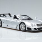 Mercedes CLK GTR Roadster Stříbrný GT Spirit 1:18 GT155 Pryskyřice - image 4 of 6