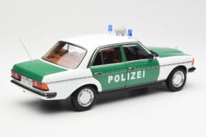 Mercedes E-Class W123 Polizei Norev 1:18 B66040676 Kov – obrázek 3 z 8