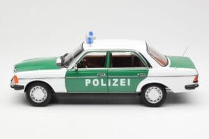 Mercedes E-Class W123 Polizei Norev 1:18 B66040676 Kov – obrázek 4 z 8