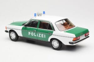 Mercedes E-Class W123 Polizei Norev 1:18 B66040676 Kov – obrázek 7 z 8