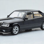 Mercedes E-Class W124 Tuning Černý MCG 1:18