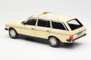 Mercedes 230T W123 T-Model Taxi Norev 1:18 183731 Kov – obrázek 7 z 8