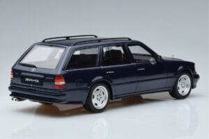 Mercedes E36 AMG S124 Modrý Otto 1:18 OT753 Pryskyřice – obrázek 2 z 6