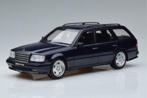 Mercedes E36 AMG S124 Modrý Otto 1:18 OT753 Pryskyřice