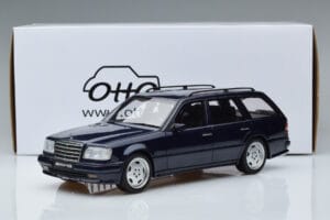 Mercedes E36 AMG S124 Modrý Otto 1:18 OT753 Pryskyřice – obrázek 6 z 6