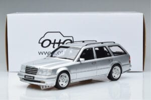 Mercedes E36 AMG S124 Stříbrný Otto 1:18 OT889 Pryskyřice – obrázek 6 z 6