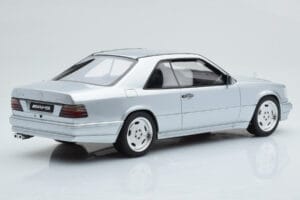 Mercedes E36 AMG C124 Coupe Stříbrný Otto 1:18 OT731 Pryskyřice – obrázek 2 z 6