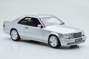Mercedes E36 AMG C124 Coupe Stříbrný Otto 1:18 OT731 Pryskyřice – obrázek 4 z 6