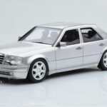 Mercedes E500 W124 Stříbrný Otto 1:18