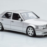 Mercedes E500 W124 Stříbrný Otto 1:18 - image 4 of 6