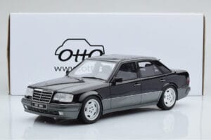 Mercedes E60 AMG W124 Černý Otto 1:18 OT131 Pryskyřice – obrázek 6 z 6