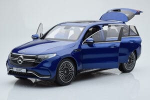 Mercedes EQC 400 Brilliant Modrý NZG 1:18 B66963757 Kov – obrázek 2 z 8