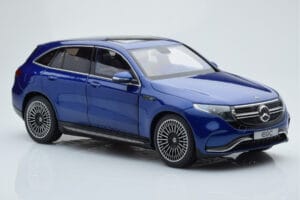 Mercedes EQC 400 Brilliant Modrý NZG 1:18 B66963757 Kov – obrázek 6 z 8
