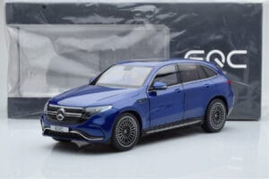 Mercedes EQC 400 Brilliant Modrý NZG 1:18 B66963757 Kov – obrázek 8 z 8
