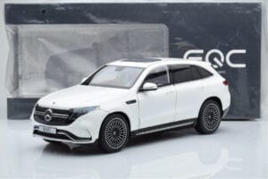 Mercedes EQC 400 Diamond Bílý NZG 1:18 B66963756 Kov – obrázek 8 z 8