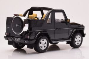 Mercedes G500 W463 Kabriolet Obsidian Černý Otto 1:18 OT1040 Pryskyřice – obrázek 2 z 6
