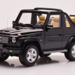 Mercedes G500 W463 Kabriolet Obsidian Černý Otto 1:18