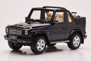 Mercedes G500 W463 Kabriolet Obsidian Černý Otto 1:18 OT1040