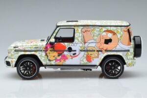 Mercedes AMG G63 W463 Family Guy GT Spirit 1:18 WTF001 Kov – obrázek 3 z 6