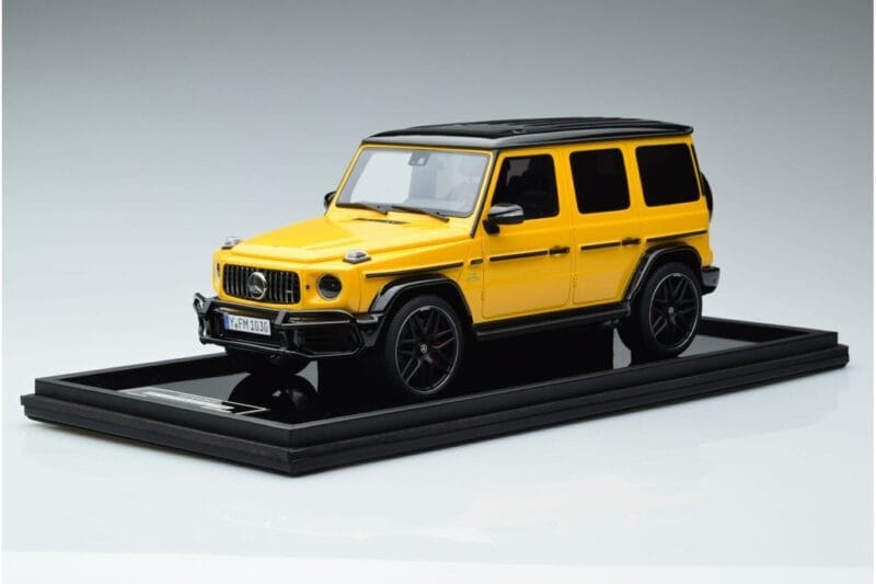Mercedes AMG G63 W463 Žlutý MotorHelix 1:18 MH018 Y Pryskyřice