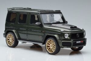 Mercedes G63 Brabus 700 Widestar W463 Zelený GT Spirit 1:18 GT274 Pryskyřice – obrázek 4 z 6