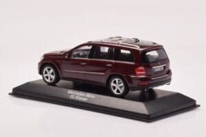 Mercedes GL X164 Karneolový Červený Minichamps 1:43 B66962226 Kov – obrázek 3 z 4