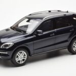 Mercedes M-Class W166 Tansanite Modrý Metalíza Minichamps 1:18 B66960065