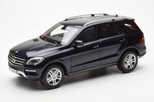Mercedes M-Class W166 Tansanite Modrý Metalíza Minichamps 1:18 B66960065