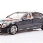 Mercedes Maybach S-Class W222 Brabus 900 Obsidian Černý Almost Real 1:18