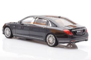 Mercedes Maybach S-Class W222 Brabus 900 Obsidian Černý Almost Real 1:18 860102 Kov – obrázek 7 z 8