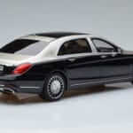 Mercedes Maybach S600 W222 Černý Stříbrný GT Spirit 1:18 GT237 Pryskyřice - image 2 of 6