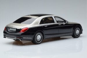 Mercedes Maybach S600 W222 Černý Stříbrný GT Spirit 1:18 GT237 Pryskyřice – obrázek 2 z 6
