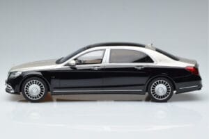 Mercedes Maybach S600 W222 Černý Stříbrný GT Spirit 1:18 GT237 Pryskyřice – obrázek 3 z 6