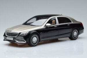 Mercedes Maybach S600 W222 Černý Stříbrný GT Spirit 1:18 GT237 Pryskyřice