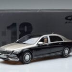 Mercedes Maybach S600 W222 Černý Stříbrný GT Spirit 1:18 GT237 Pryskyřice - image 6 of 6