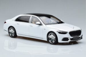 Mercedes Maybach S600 W222 V12 Biturbo Diamond Bílý Almost Real 1:18 820116 Kov – obrázek 6 z 11