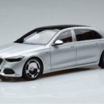 Mercedes Maybach S600 W222 V12 Biturbo Hightech Stříbrný Almost Real 1:18
