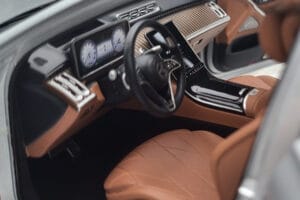 Mercedes Maybach S600 W222 V12 Biturbo Hightech Stříbrný Almost Real 1:18 820118 Kov – obrázek 10 z 12