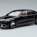 Mercedes Maybach S600 W222 V12 Biturbo Obsidian Černý Almost Real 1:18