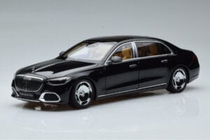 Mercedes Maybach S600 W222 V12 Biturbo Obsidian Černý Almost Real 1:18 820115