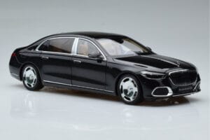 Mercedes Maybach S600 W222 V12 Biturbo Obsidian Černý Almost Real 1:18 820115 Kov – obrázek 6 z 11
