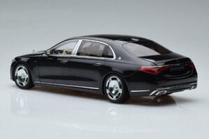 Mercedes Maybach S600 W222 V12 Biturbo Obsidian Černý Almost Real 1:18 820115 Kov – obrázek 7 z 11