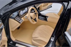 Mercedes Maybach S600 W222 V12 Biturbo Obsidian Černý Almost Real 1:18 820115 Kov – obrázek 8 z 11