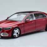 Mercedes Maybach S600 W222 V12 Biturbo Patagonia Červený Almost Real 1:18